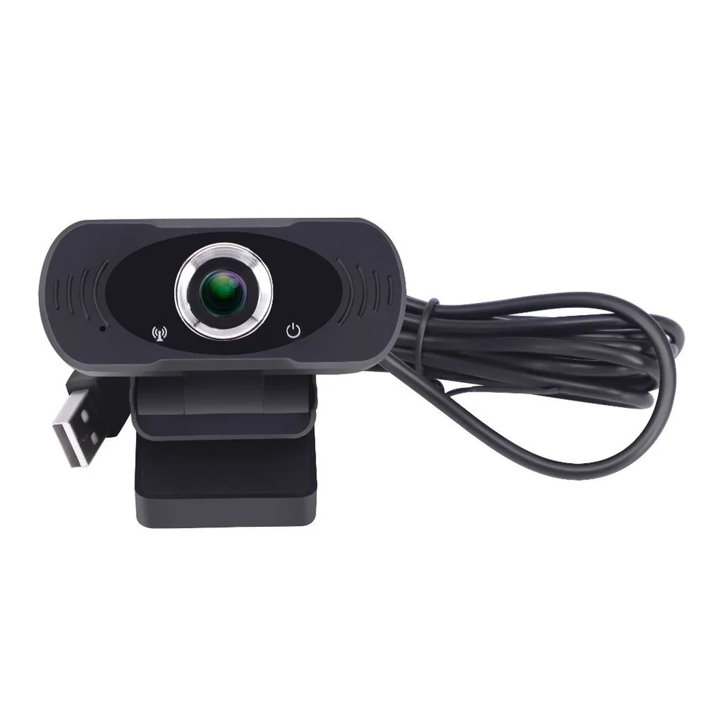 Full HD Webcam 1080P Clip-On USB with Microphone Privacy Filter & Tripod